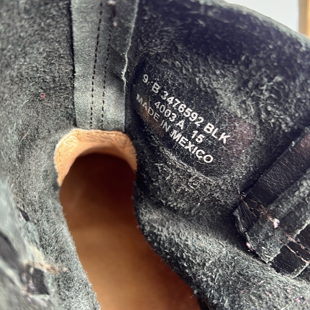 Frye Vicky Artisan Back Zip Distressed Boots  Moto Boots 9 🥳 Host Pick 🥳 - Picture 11 of 16